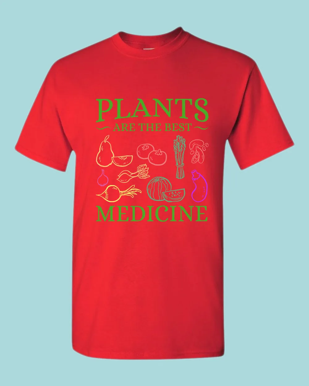 Planet Are The Best Medicine shirt, vegetarian tees