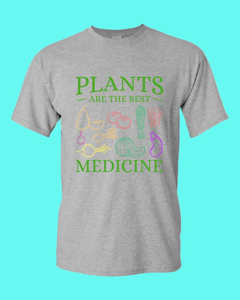 Planet Are The Best Medicine shirt, vegetarian tees