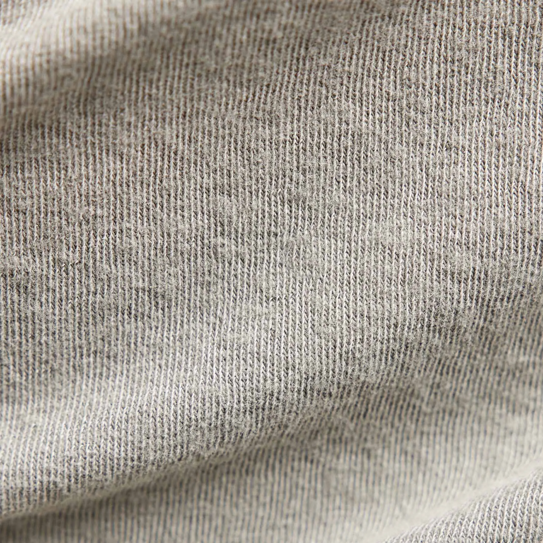 Recycled Brushed Jersey Ruched Turtleneck Dress - Dapple Pigment