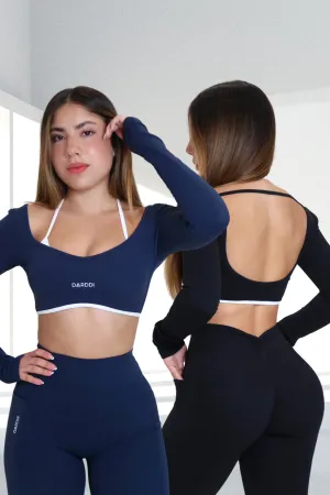 Refined sports bra long sleeve
