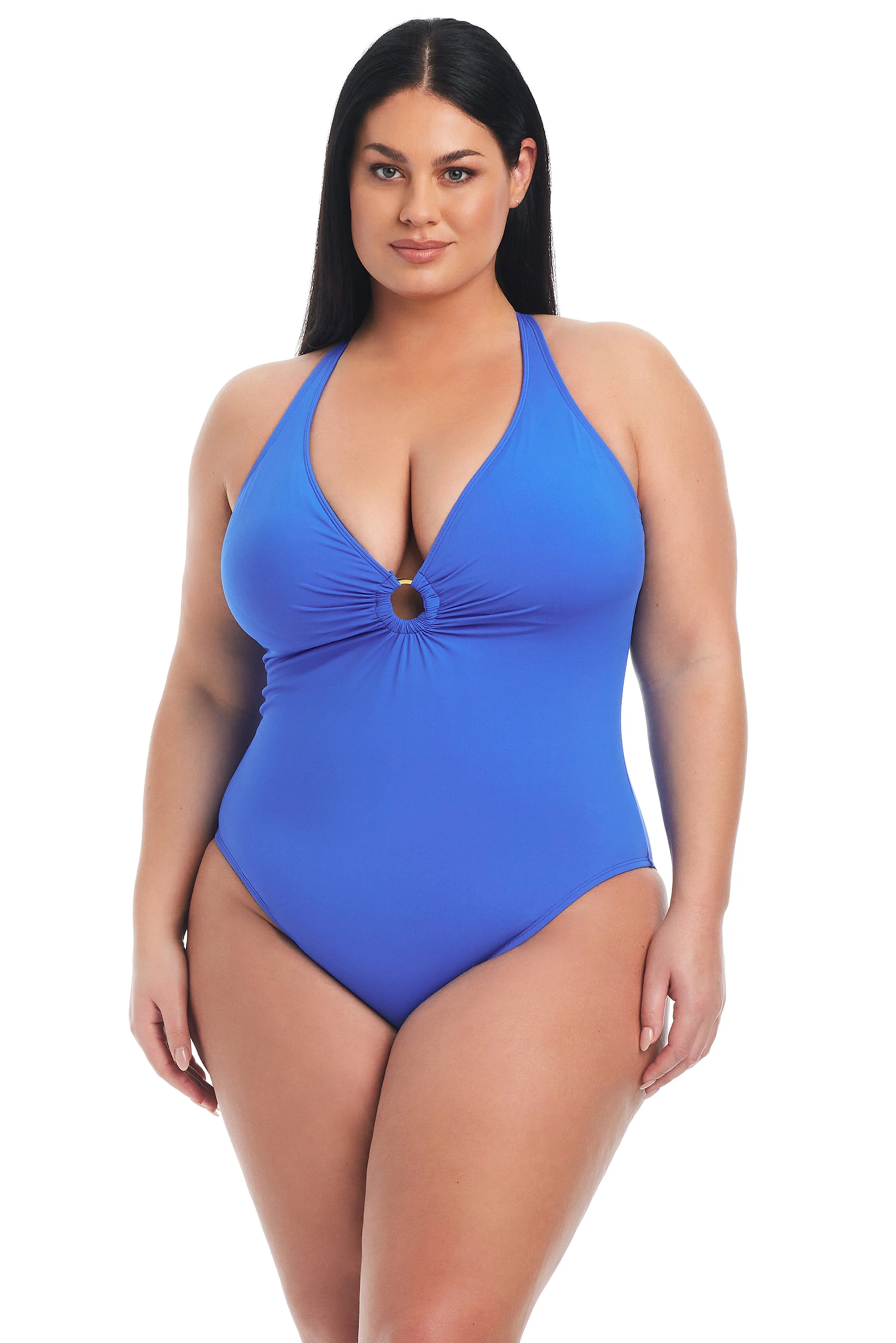 Ring Me Up Plunge  Plus Size Women's One-Piece Swimsuit