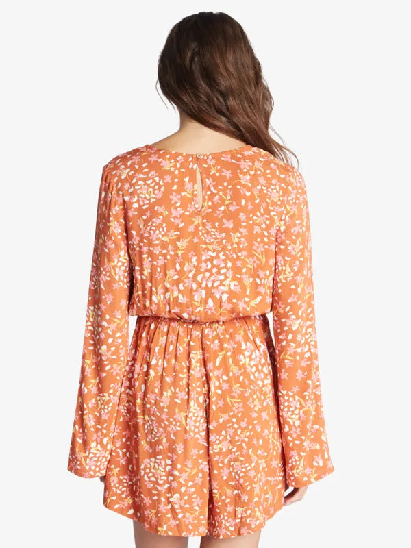 Roxy Womens Spirit Awakes V-Neck Romper