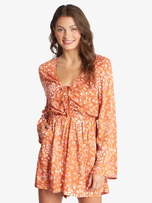 Roxy Womens Spirit Awakes V-Neck Romper