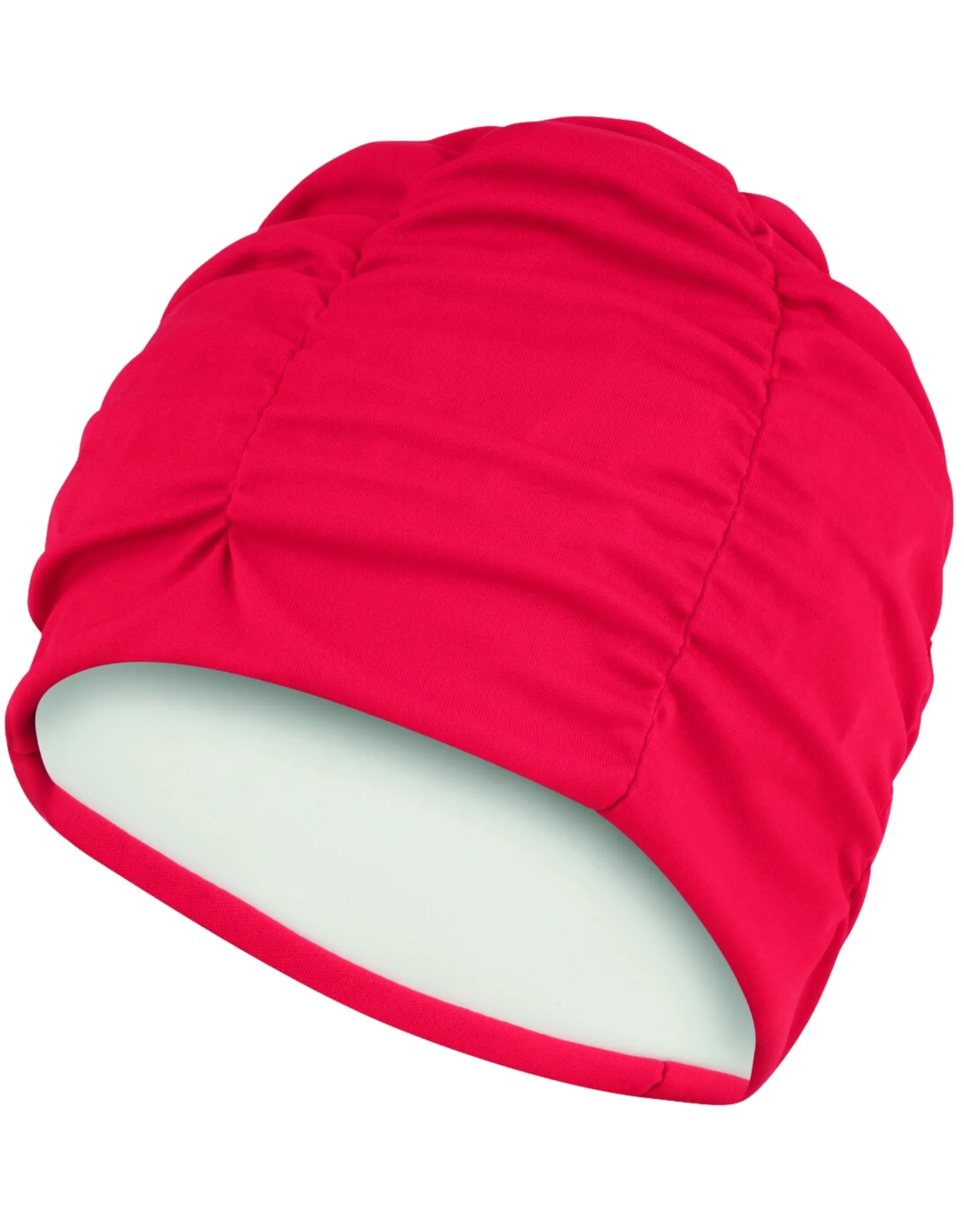 Ruched Fabric Women's Swim Cap