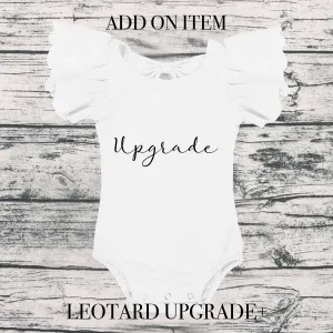 Ruffle Leotard Add on item (1-2 weeks)