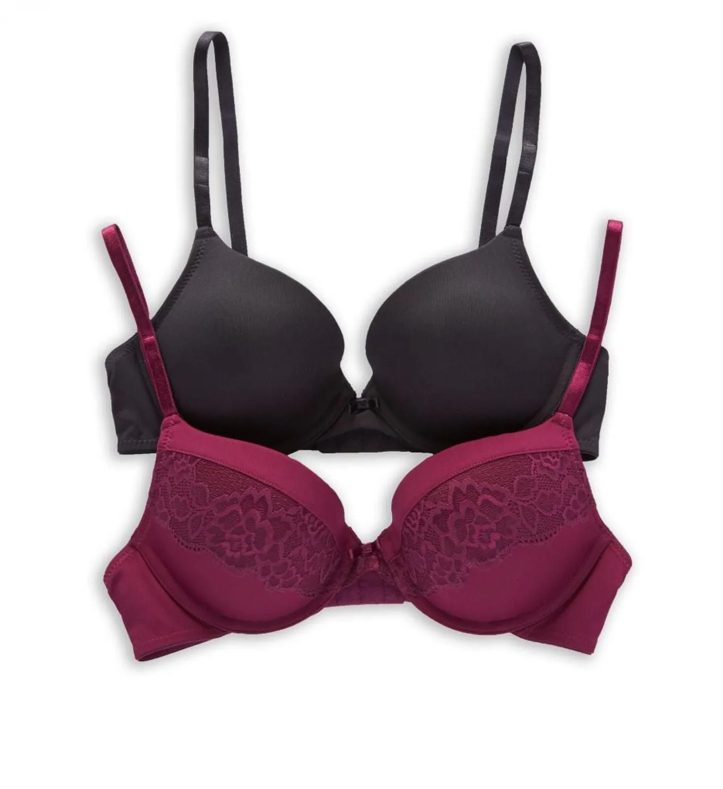 Self Expressions Maidenform Women's 2pk Push-Up Bras SE5757