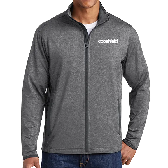 Sport-Tek Sport-Wick Stretch Contrast Full-Zip Jacket