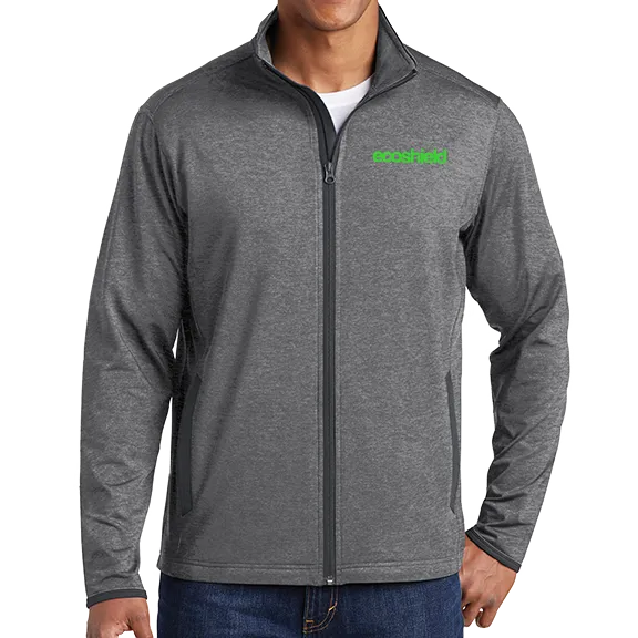 Sport-Tek Sport-Wick Stretch Contrast Full-Zip Jacket