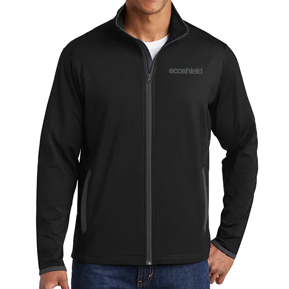 Sport-Tek Sport-Wick Stretch Contrast Full-Zip Jacket