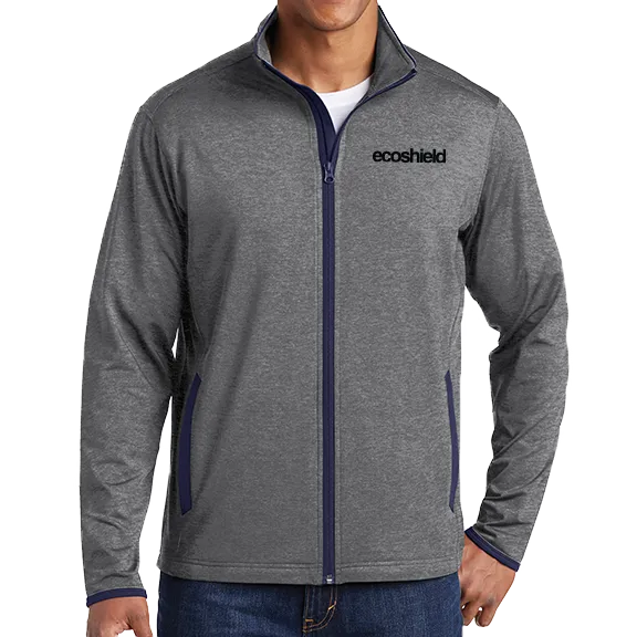 Sport-Tek Sport-Wick Stretch Contrast Full-Zip Jacket