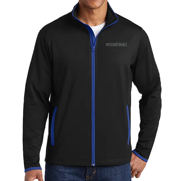 Sport-Tek Sport-Wick Stretch Contrast Full-Zip Jacket