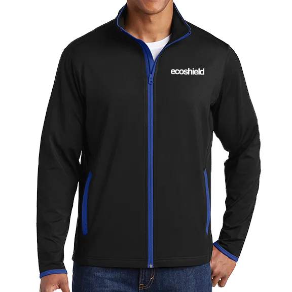 Sport-Tek Sport-Wick Stretch Contrast Full-Zip Jacket