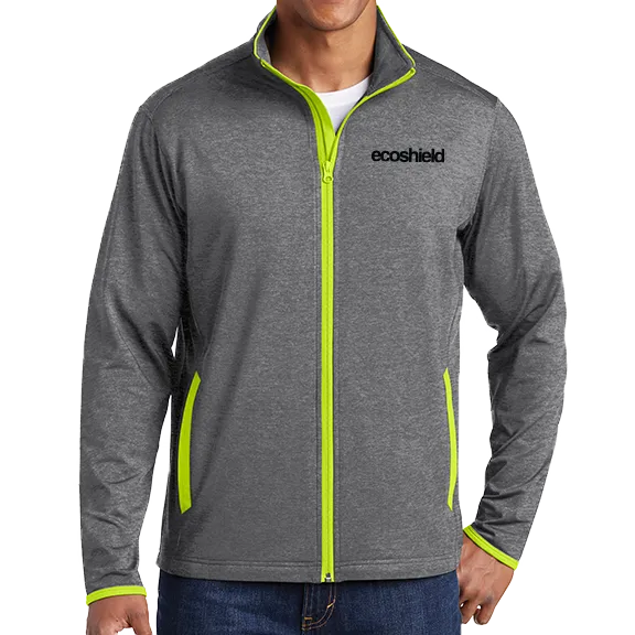 Sport-Tek Sport-Wick Stretch Contrast Full-Zip Jacket