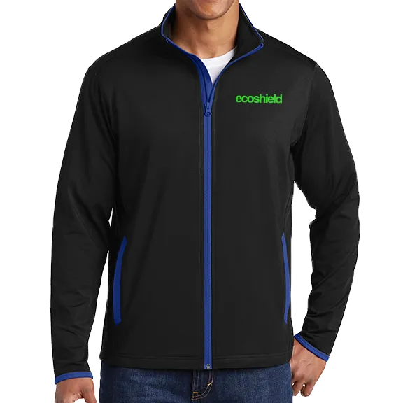 Sport-Tek Sport-Wick Stretch Contrast Full-Zip Jacket