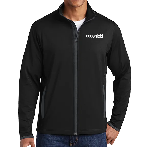 Sport-Tek Sport-Wick Stretch Contrast Full-Zip Jacket