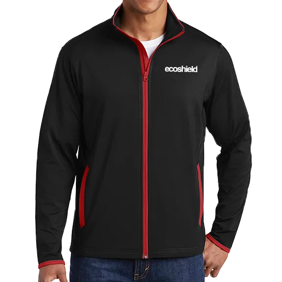 Sport-Tek Sport-Wick Stretch Contrast Full-Zip Jacket
