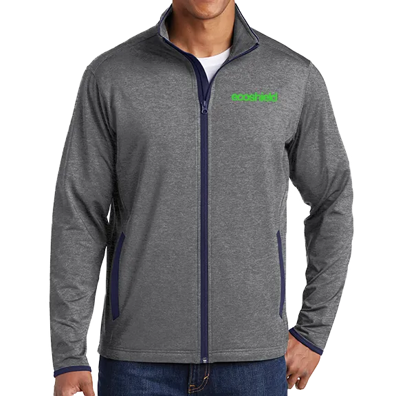 Sport-Tek Sport-Wick Stretch Contrast Full-Zip Jacket
