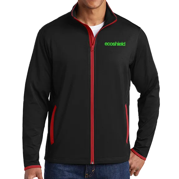 Sport-Tek Sport-Wick Stretch Contrast Full-Zip Jacket