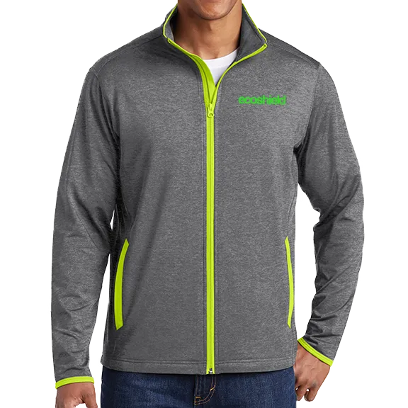 Sport-Tek Sport-Wick Stretch Contrast Full-Zip Jacket