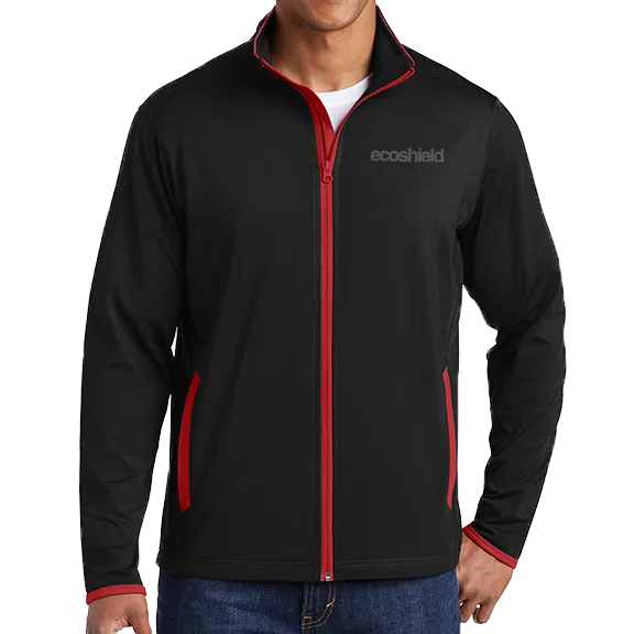 Sport-Tek Sport-Wick Stretch Contrast Full-Zip Jacket