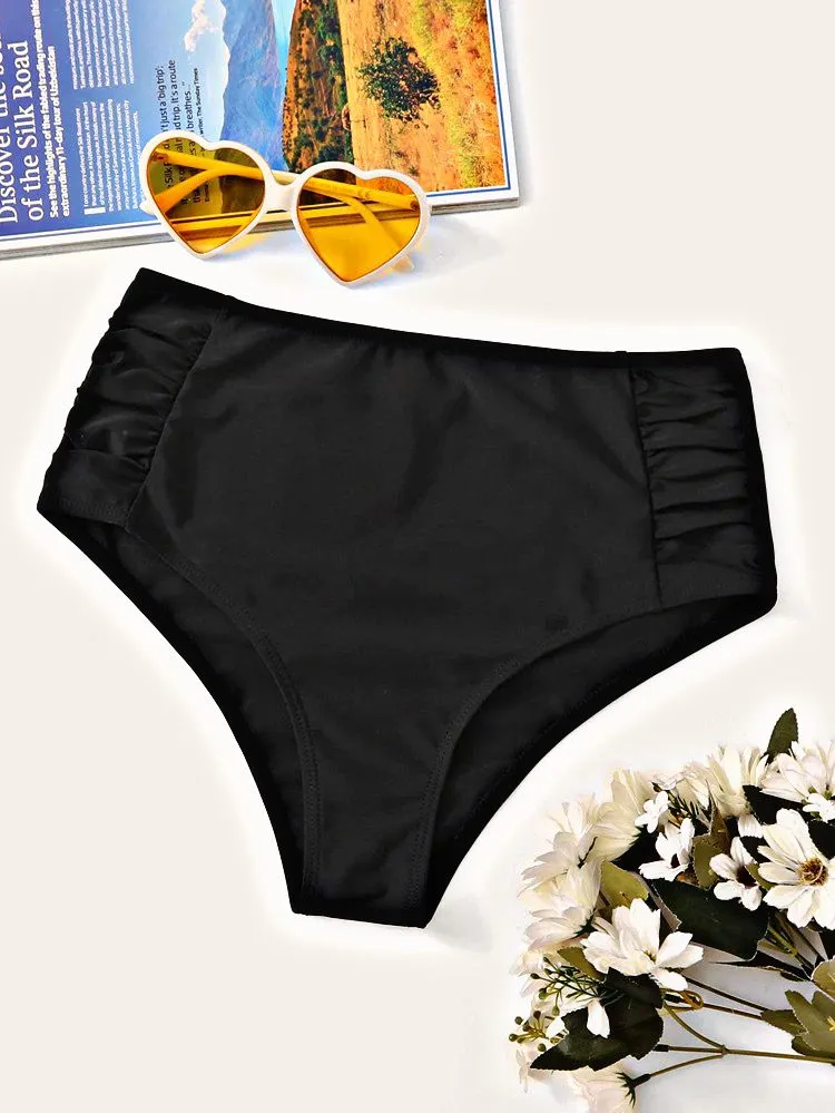 Spread Love Ruched High Waisted Swimming Panty