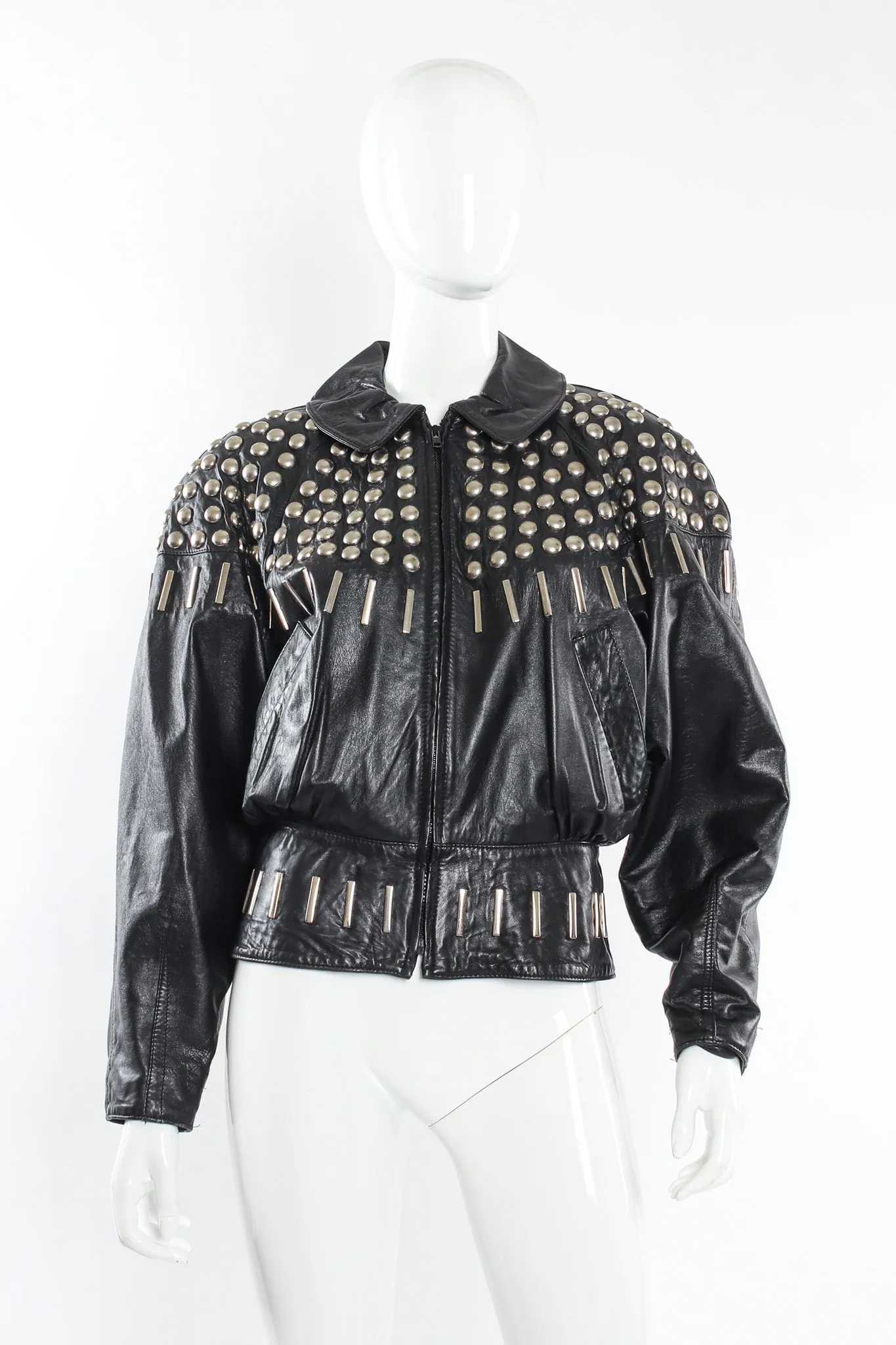 Studded Leather Jacket