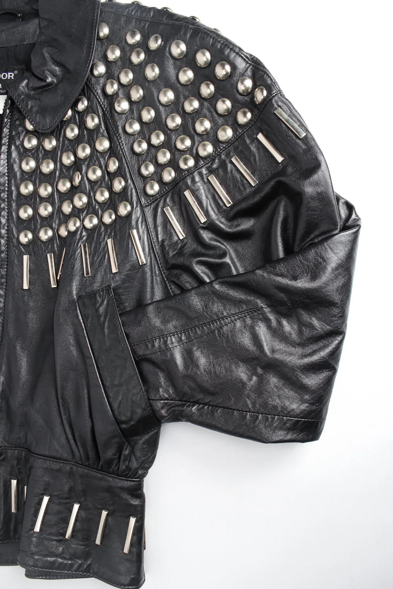Studded Leather Jacket
