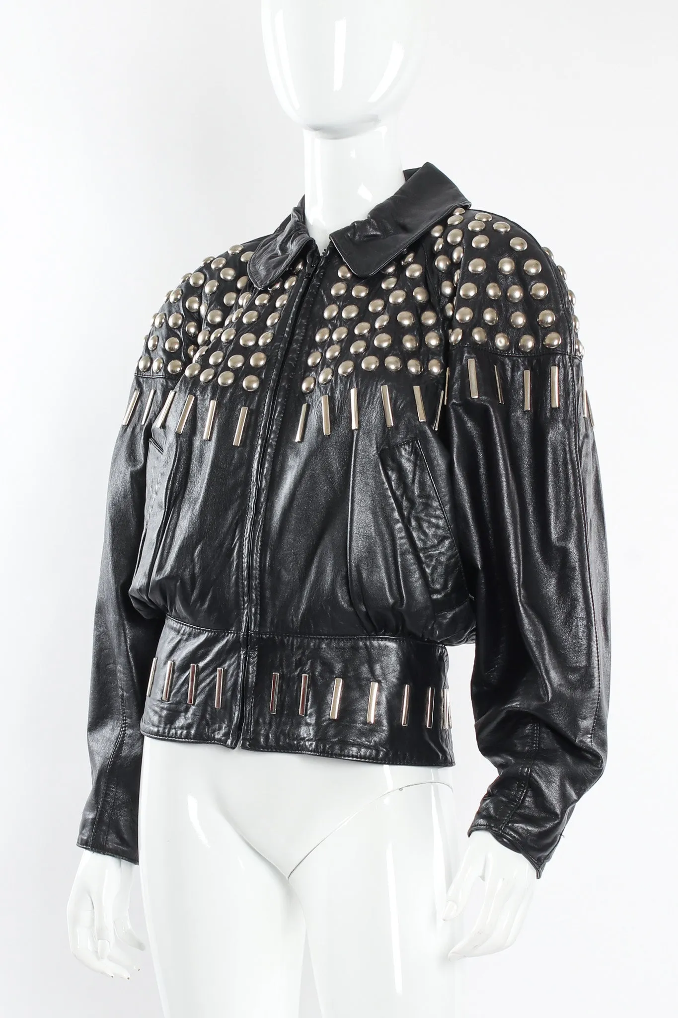 Studded Leather Jacket