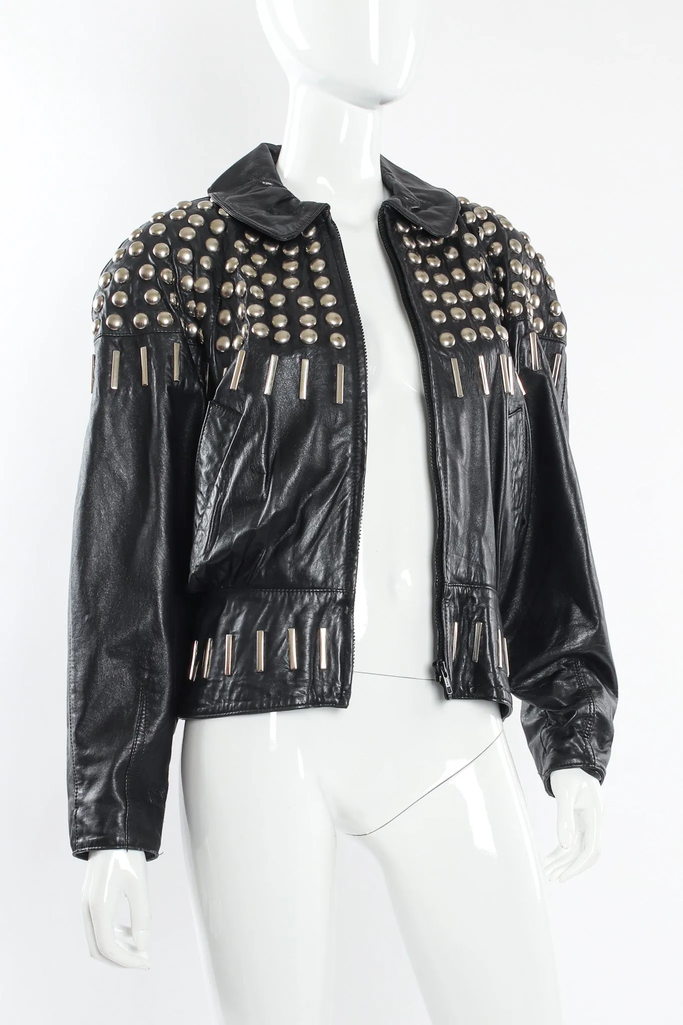 Studded Leather Jacket