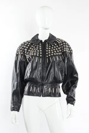 Studded Leather Jacket