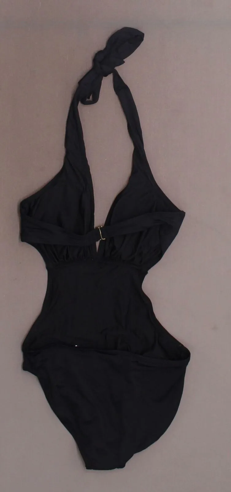 Sunn Lab Swim Women's Plunge Front Monokini One Piece Swimsuit