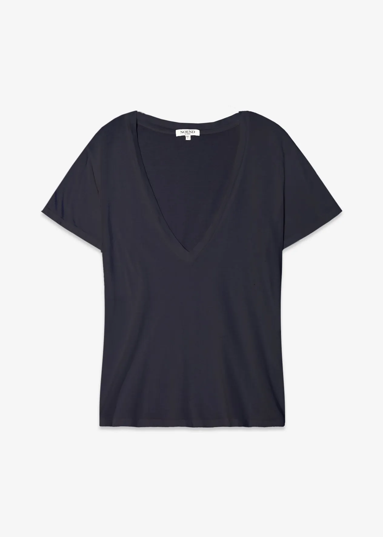 Supima Cotton Deep V Neck Tee
