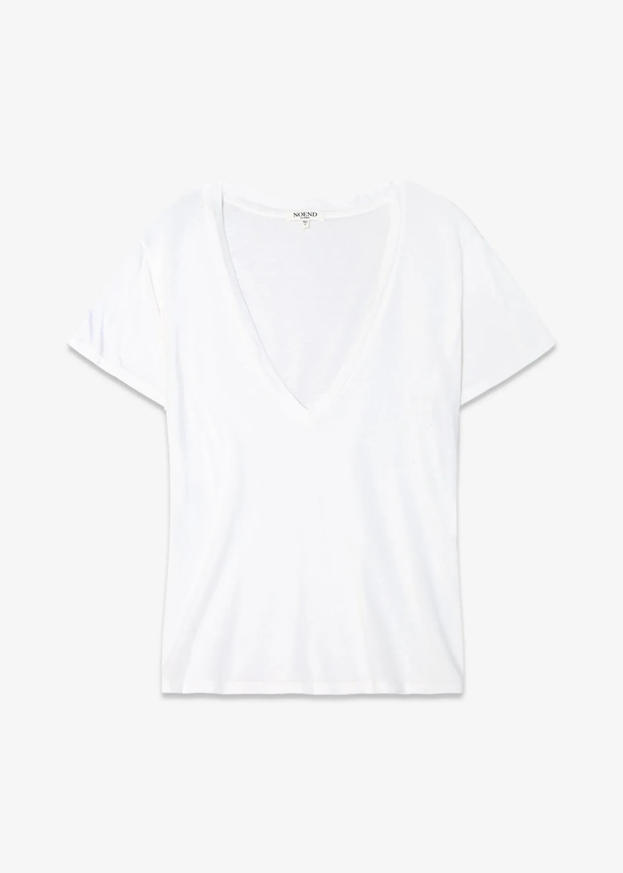 Supima Cotton Deep V Neck Tee