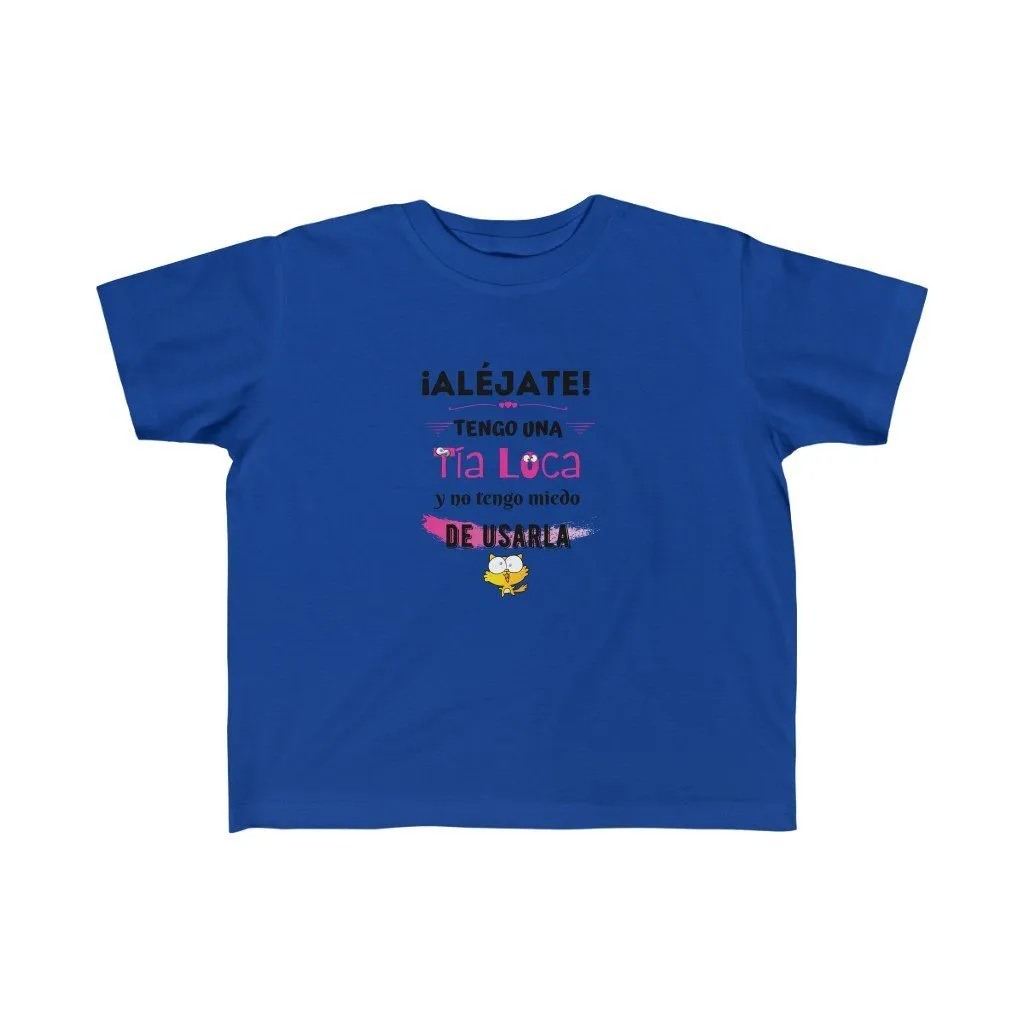 Tengo una tía loca... Camisa para niños Tallas 2T a 6T