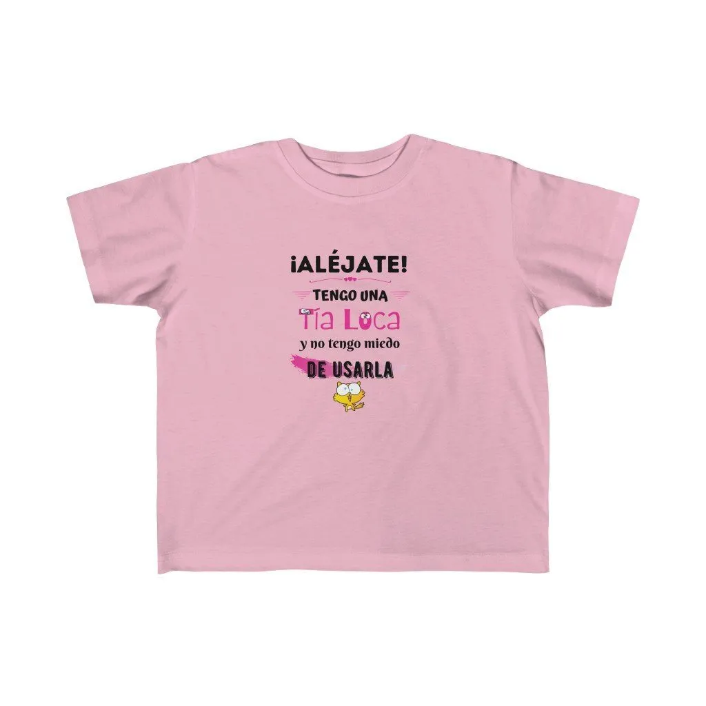 Tengo una tía loca... Camisa para niños Tallas 2T a 6T
