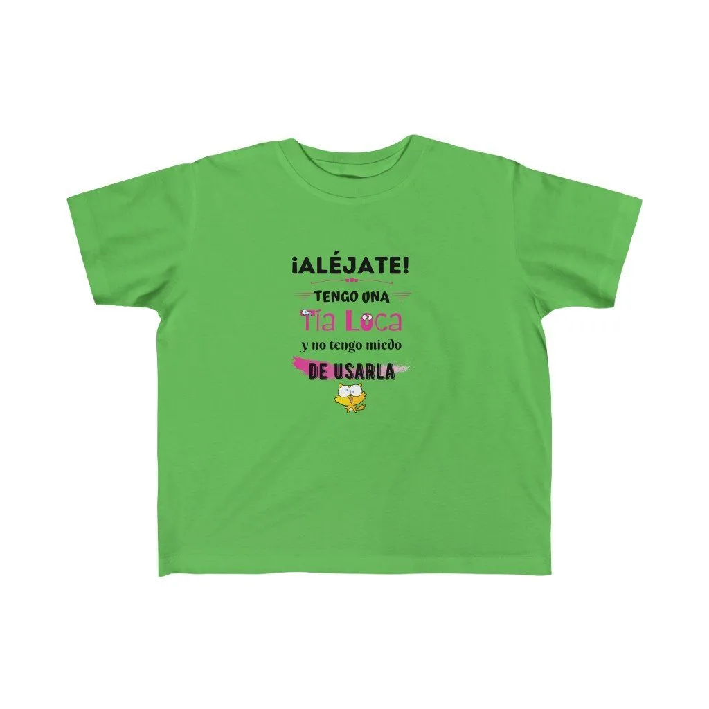 Tengo una tía loca... Camisa para niños Tallas 2T a 6T