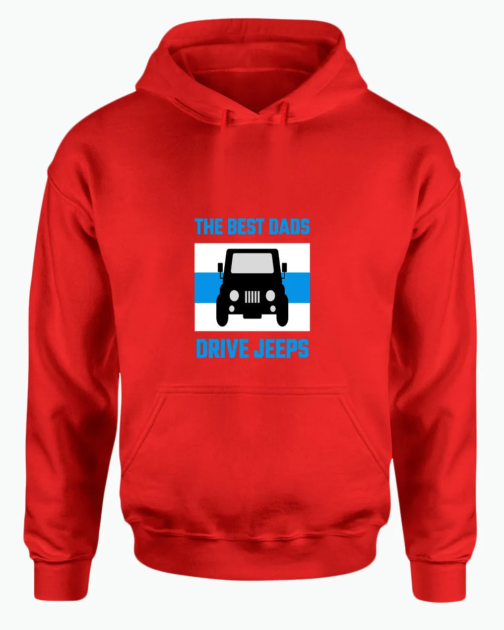 The best dads drive jeeps hoodie. funny dad hoodie