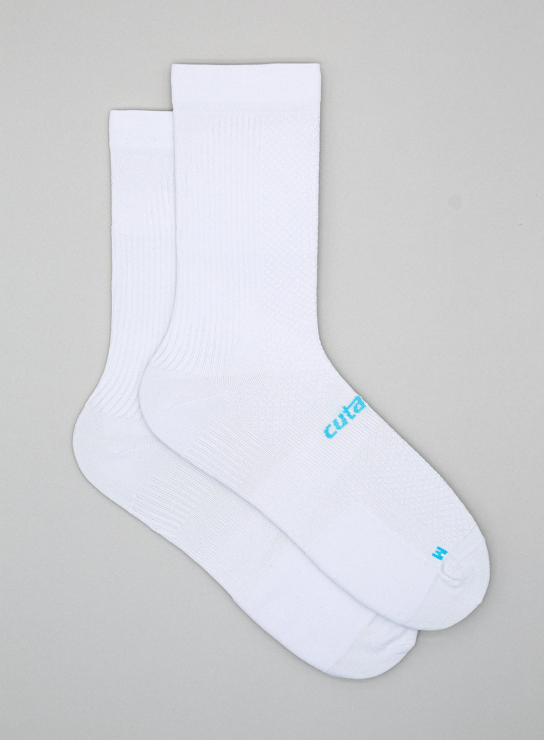 The Cutaway Sock - Pure White