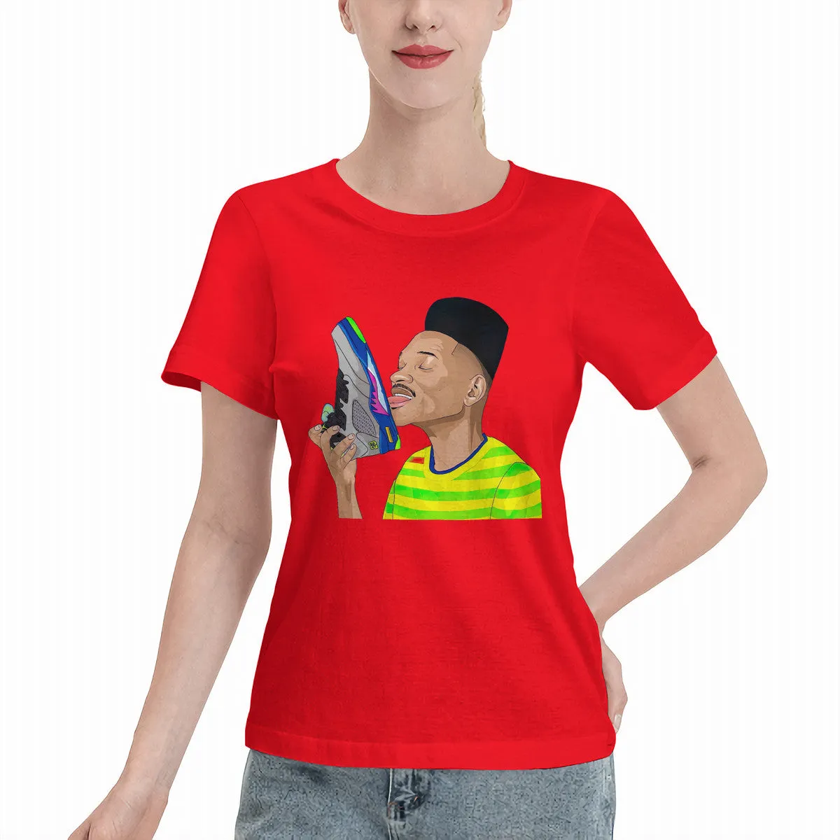 The Fresh Prince Of Bel-Air Shoe Lick Women's T-Shirt