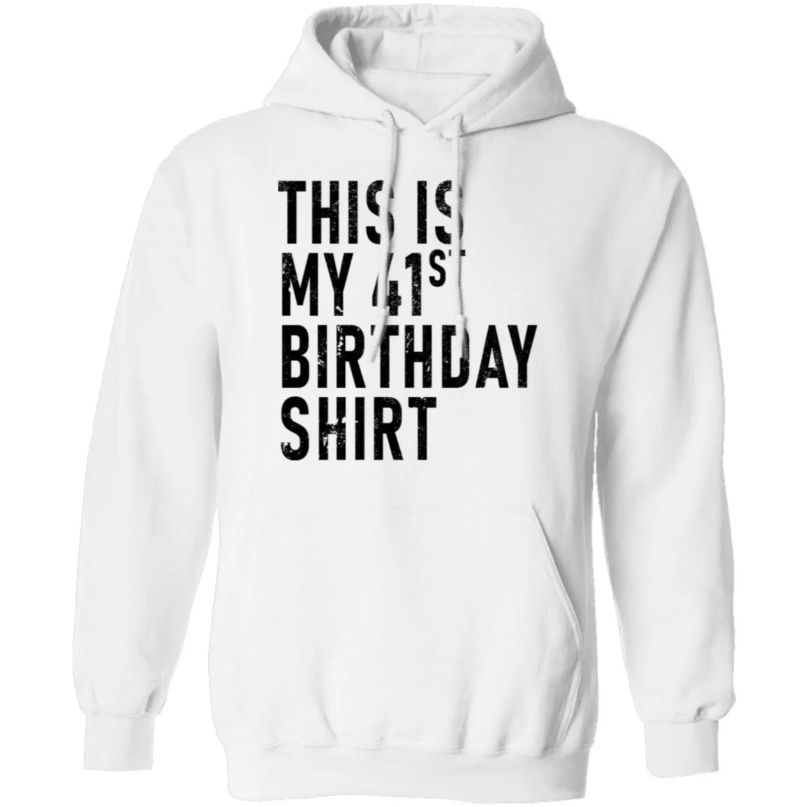 This Is My 41th Birthday Shirt T-Shirt