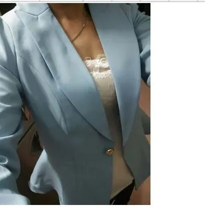 Tia Ruched Suit Blazer