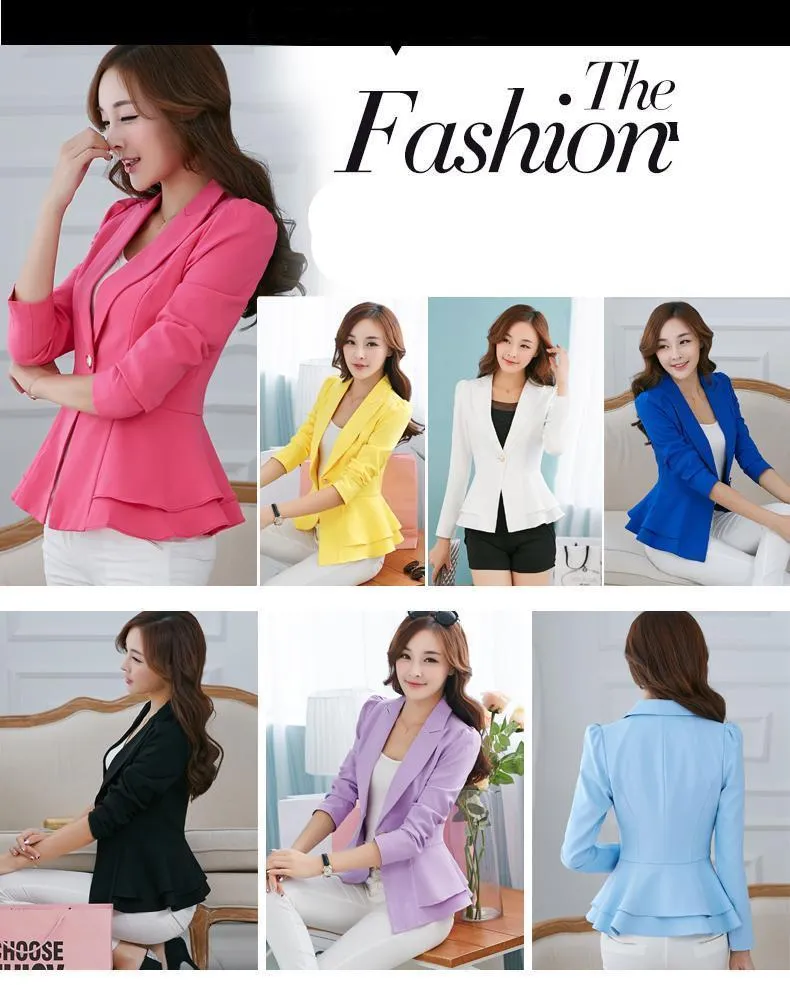 Tia Ruched Suit Blazer