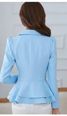 Tia Ruched Suit Blazer
