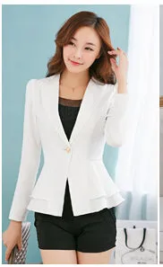 Tia Ruched Suit Blazer