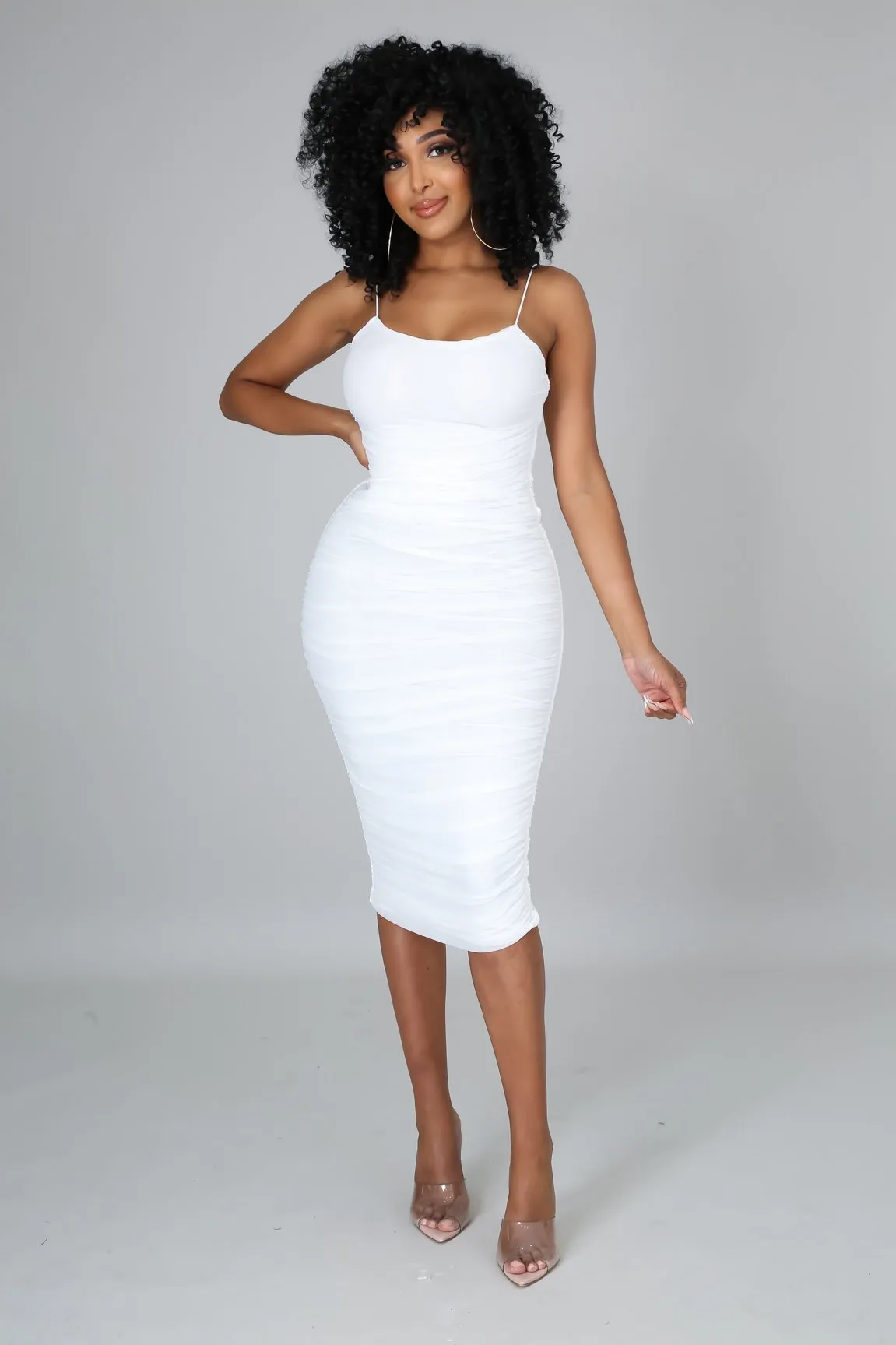 TIFFANY DRESS | WHITE