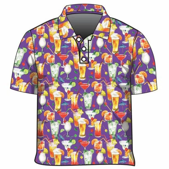 Tropical | Cocktail Fruit Tingle Fishing Shirt ★Pre-Order★
