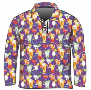 Tropical | Cocktail Fruit Tingle Fishing Shirt ★Pre-Order★