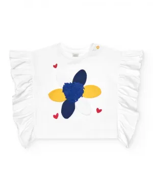 TUC TUC | Jersey Ruffled T-Shirt