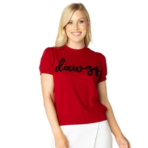 UGA Glitter Script Short Sleeve T-Shirt