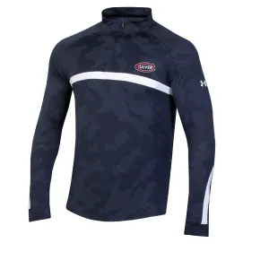 Under Armour Lightweight Camp 1/4 Zip - Navy & White